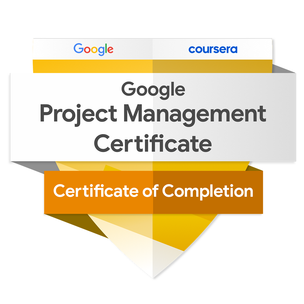 Google Project Management Certificate logo